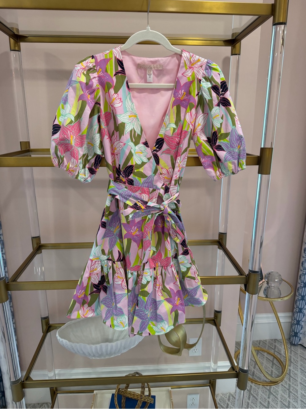 Hutch Soft Pink Satin Blouse